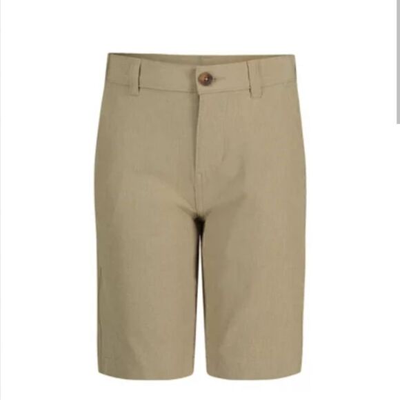 IZOD boys husky khaki shorts - Picture 1 of 11